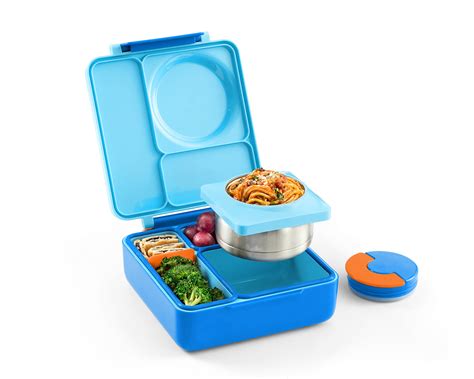 kids lunch box steel leak proof compartments|Omie OmieBox Bento Box for Kids .